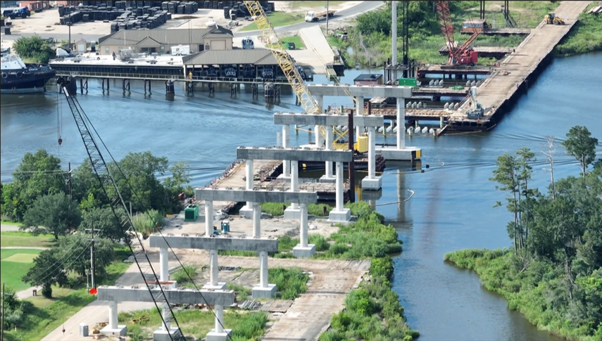 Bridge Progress July 2025 red