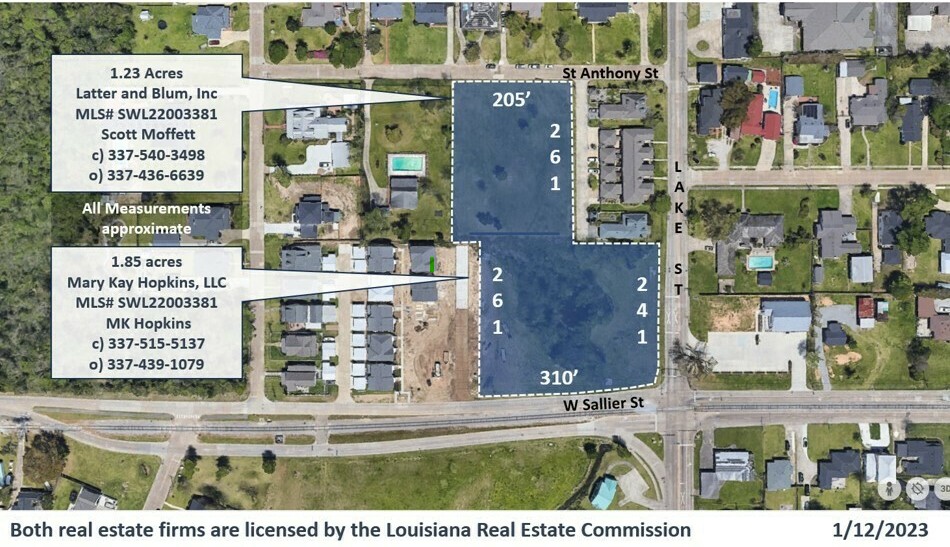 Google map combined with St Anthony C